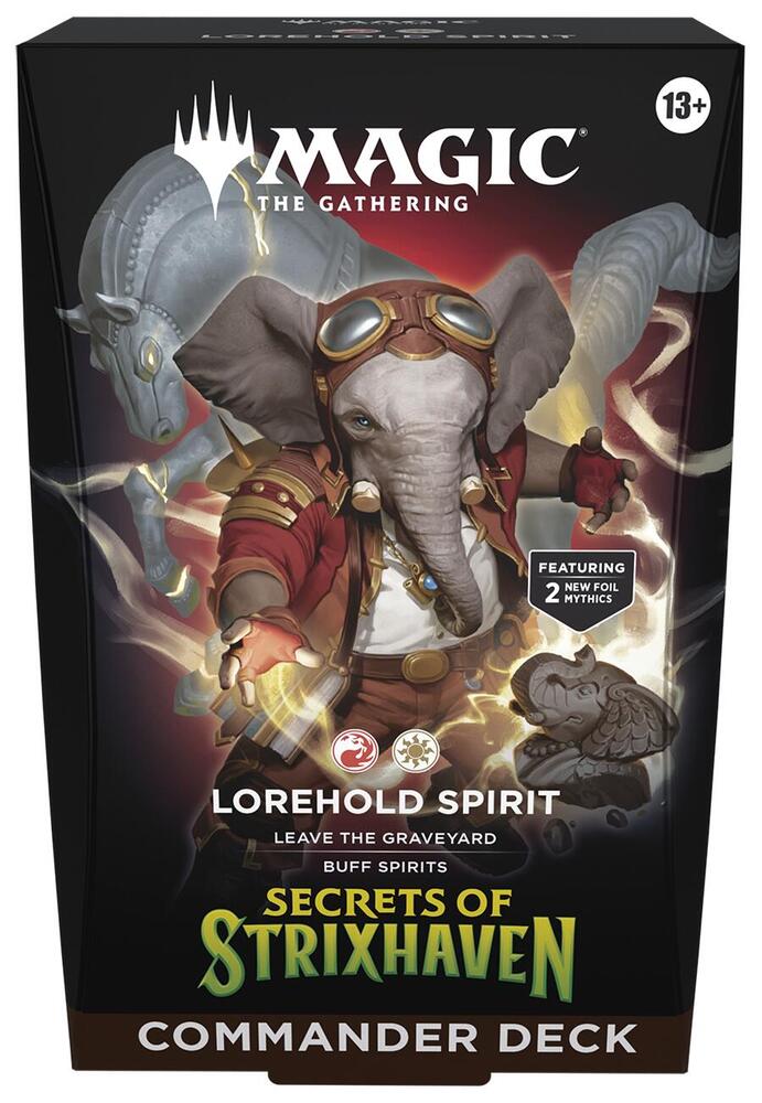 Magic The Gathering Strixhaven Commander Deck - Lorehold Spirit, English Edition